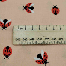Load image into Gallery viewer, 100% Cotton, Cotton and Steel, Ladybug - 1/4 metre