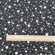 Load image into Gallery viewer, Ruby Star 100% Cotton , Achroma Drips Black - 1/4 metre