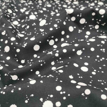 Load image into Gallery viewer, Ruby Star 100% Cotton , Achroma Drips Black - 1/4 metre