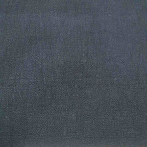 100% Linen Vintage Washer Finish, Black - 1/4 metre