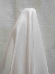 100% Silk Habutae - White - 1/4 metre