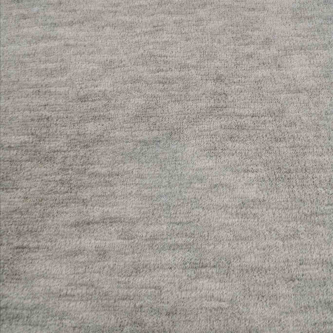 Wool Linen Knit in Light Grey Marle- 1/4 metre