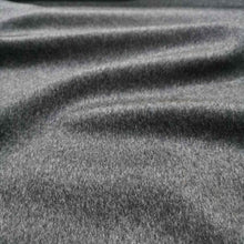 Load image into Gallery viewer, 100% Wool, Cashmere Look in Deep Charcoal - 1/4 metre