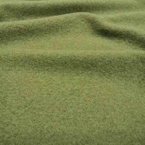 100% Boiled Australian Merino Wool in Olive - 1/4 metre