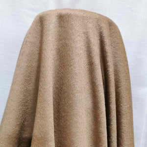100% Wool, Cashmere Look in Camel - 1/4 metre
