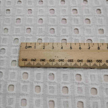 Load image into Gallery viewer, Flat lay of 100% Linen Embroidered Cut Out, Cream , for sale at Minerva&#39;s Bower