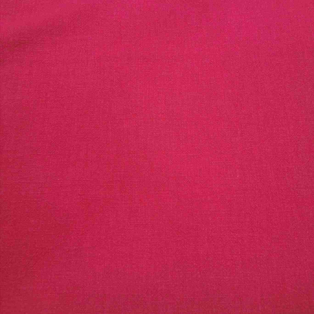 Flat lay of 100% Linen, Pumice Wash, Red Tango, for sale at Minerva's Bower
