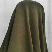 Load image into Gallery viewer, Drape of Olympia Heavyweight Cotton Loop Back, Khaki, for sale at Minerva&#39;s Bower