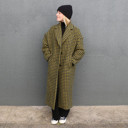 Tessuti Patterns Richmond Coat paper pattern available at Minerva's Bower