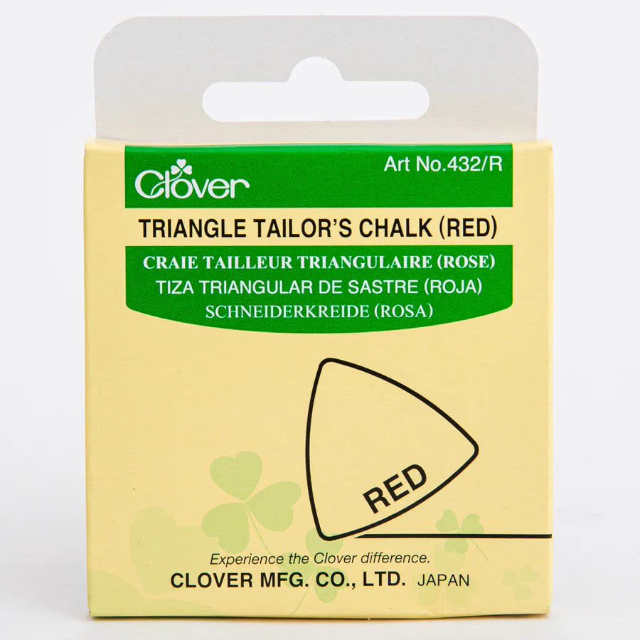 Clover tailor's Chalk in red for sale at minerva's Bower