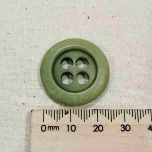Corozo Nut 4 Hole Button, Large