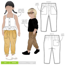 Load image into Gallery viewer, Style Arc Bobby Kids Woven Pant - Sizes 2 to 8