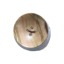 Load image into Gallery viewer, Italian Olive Wood Button, Concave