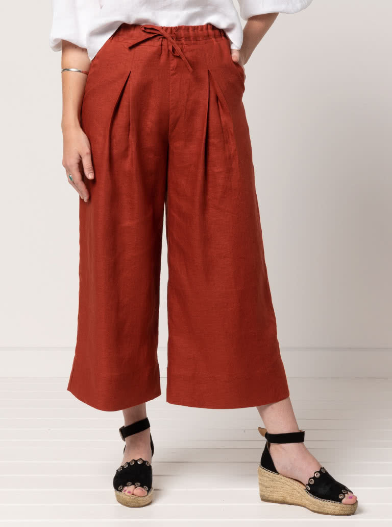 Style Arc Milan Woven Pant - sizes 10 to 22