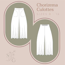 Load image into Gallery viewer, Stitched For Good Chorizema Culottes