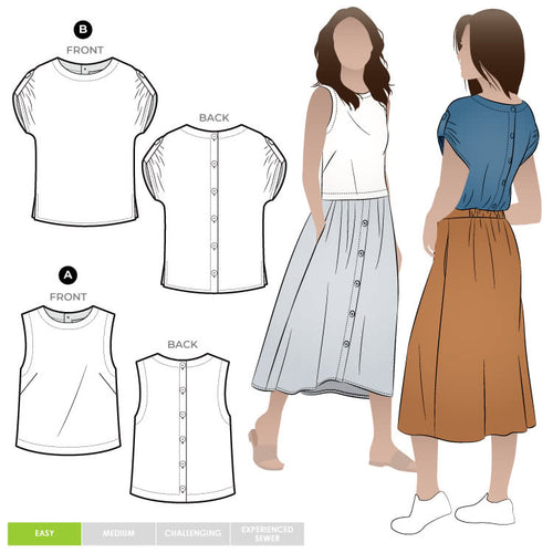 Style Arc Bonnie Woven Tops - sizes 4 to 16