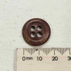 Corozo Nut 4 Hole Button, Small