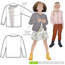 Load image into Gallery viewer, Style Arc Saskia Kids Knit Cardi - Sizes 2 to 8