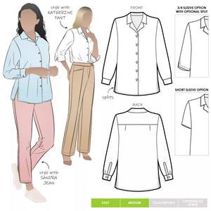 Style Arc Jane Over Shirt - sizes 4 to 16