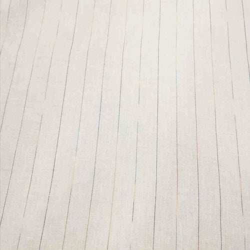 Luxor Linen, White - 1/4 metre