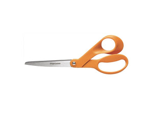 Fiskars Orange Handled Scissors, 9” or 23cm