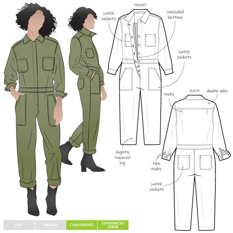 Style Arc Melrose Boilersuit - sizes 10 to 22