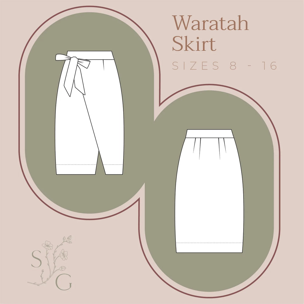 Stitched For Good Waratah Skirt