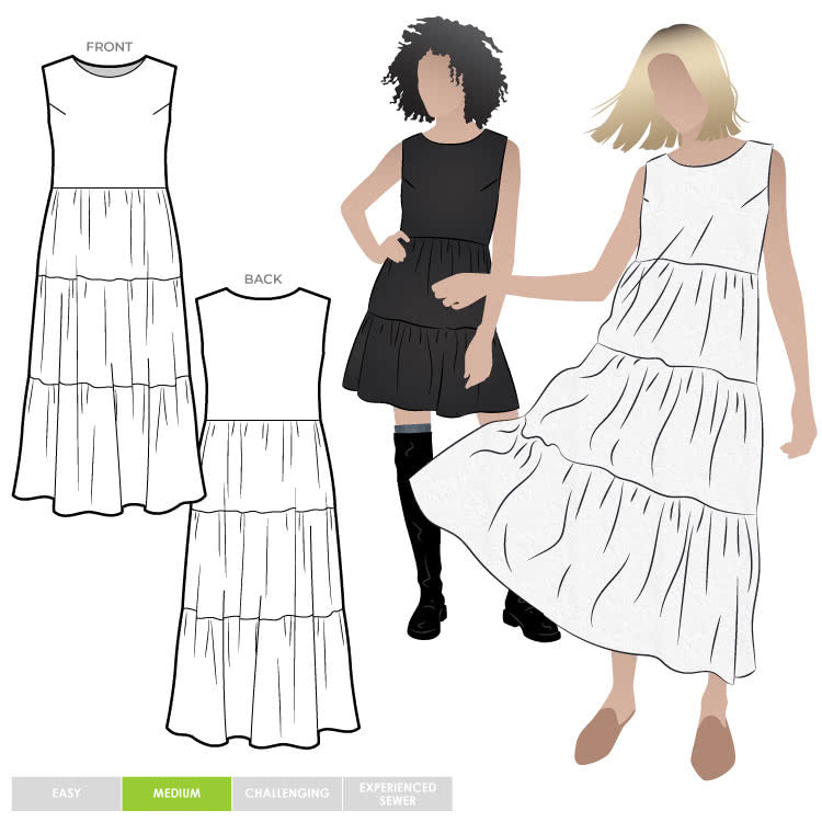 Style Arc Nova Midi Dress - Sizes 4 to 16