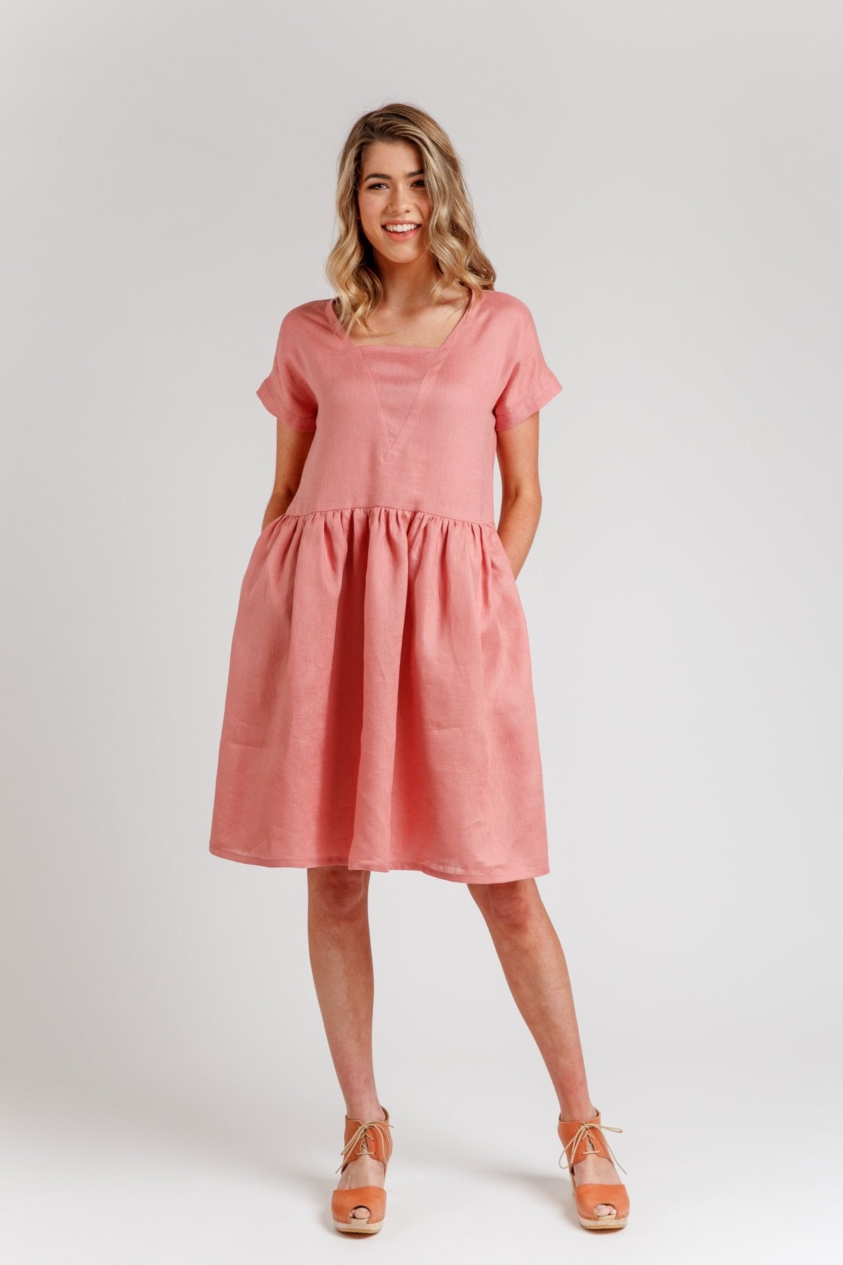 Megan Nielsen Olive Dress and Top – Minerva's Bower