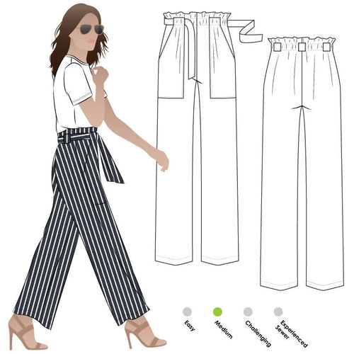 Style Arc Thea Woven Pant - sizes 4 to 16