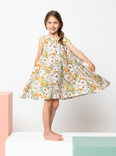 Style Arc Heidi Kids Dress - Sizes 2 to 8