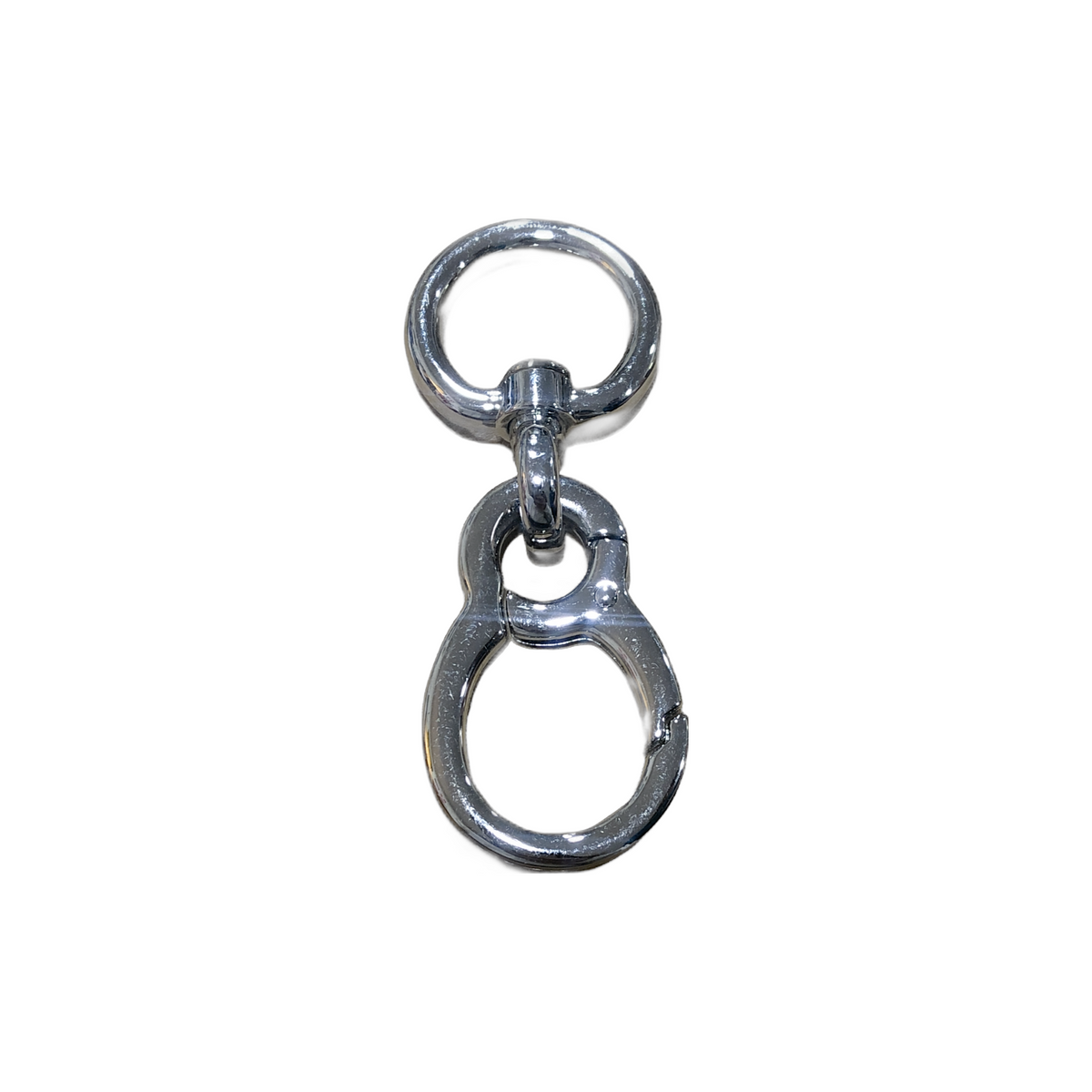 Figure Eight Key Chain Figure Eight Key Clasp, Silver|Minervas Bower – Minerva's Bower