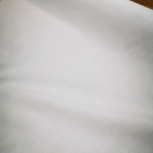 100% Compact Cotton, White - 1/4 metre