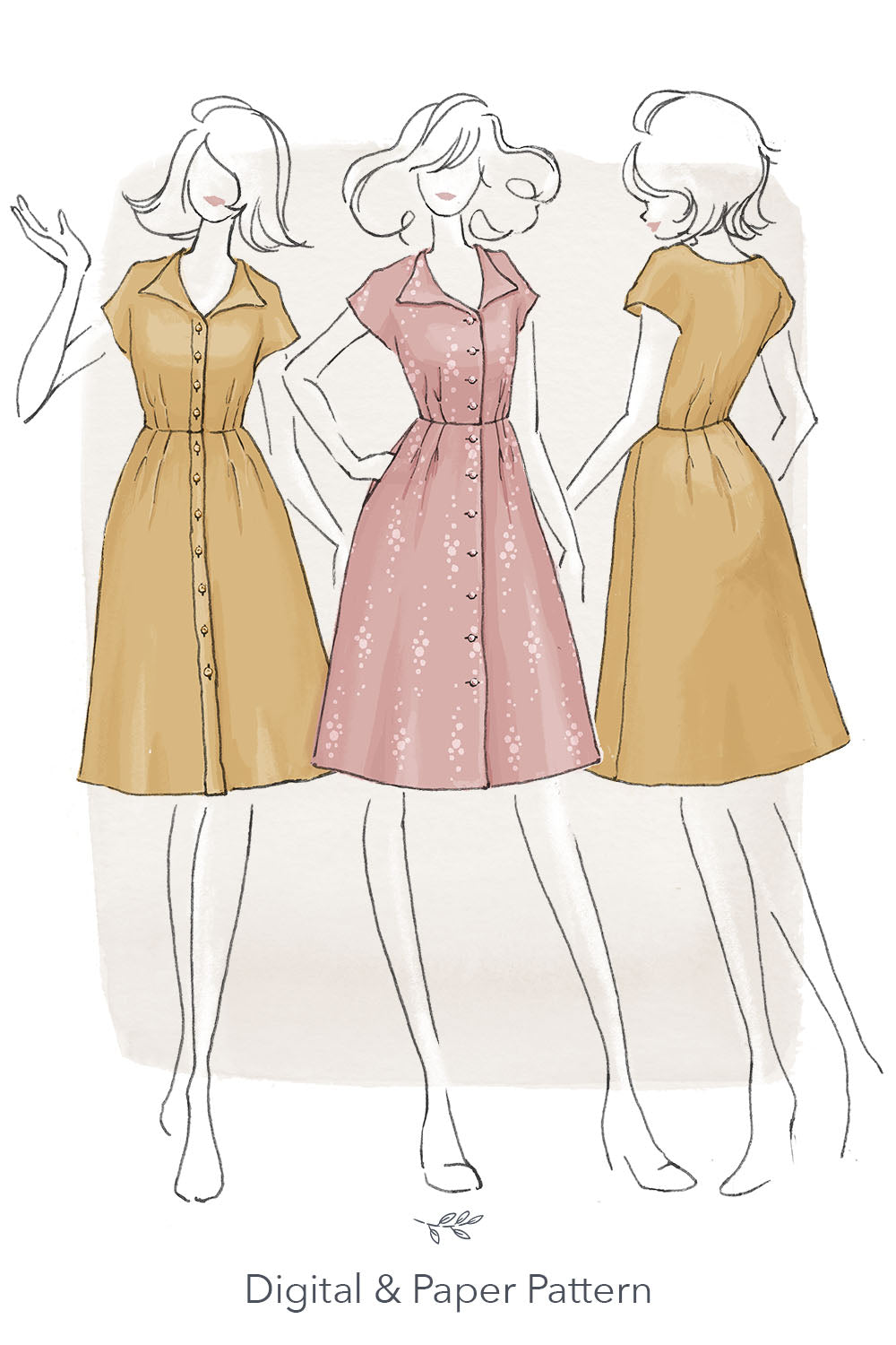 Jennifer Lauren Handmade Sorrel Dress Pattern - Minerva's Bower