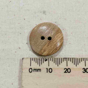 Painted Olive Wood Button