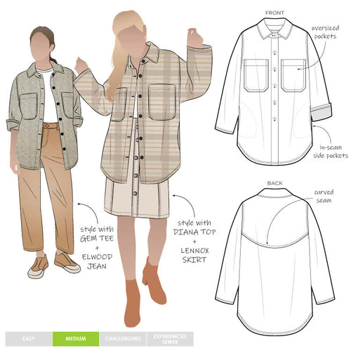 Style Arc Logan Shacket
