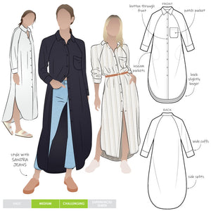 Style Arc Anais Woven Dress - sizes 10 to 22