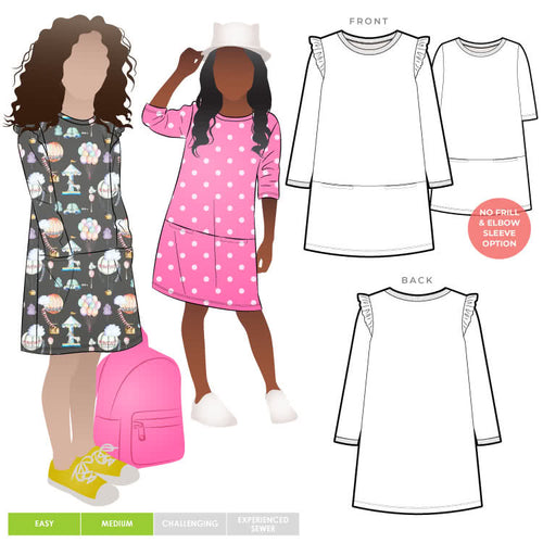 Style Arc Emma Kids Knit Dress - Sizes 2 to 7