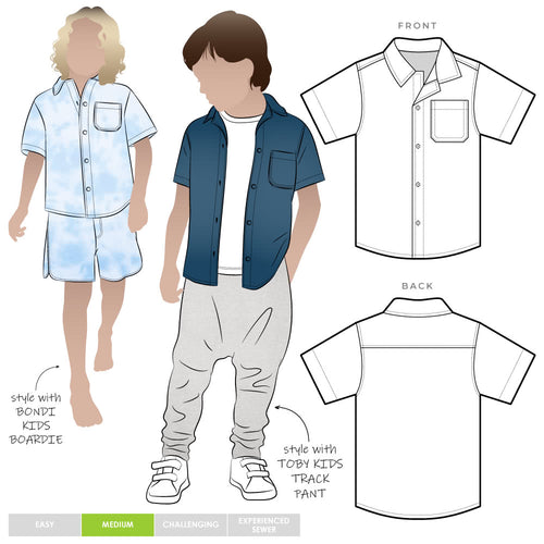 Style Arc Rhys Kids Overshirt - Sizes 2 to 8