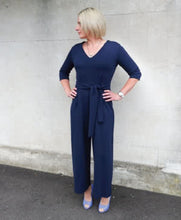 Load image into Gallery viewer, Style Arc Brice Knit Jumpsuit - sizes 18 to 30
