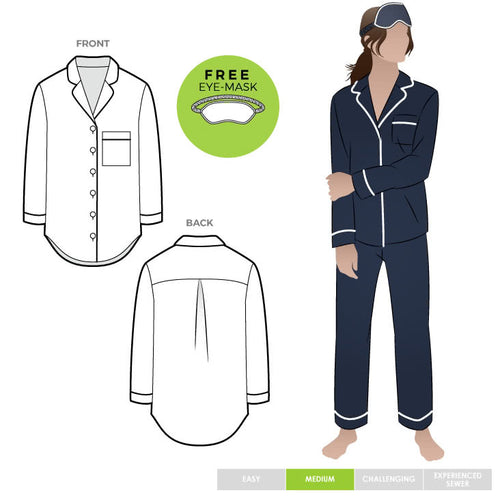 Style Arc Loungewear PJ Shirt