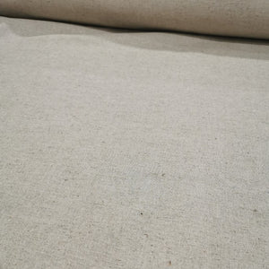 Linen Cotton Blend, Natural Seeded - 1/4 metre