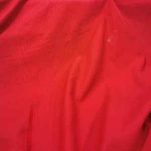 Linen Cotton Blend, Red - 1/4 metre