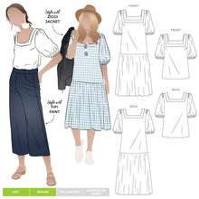 Load image into Gallery viewer, Style Arc Clementine Woven Top and Dress - Sizes 10 to 22