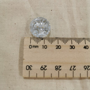 Clear Etched Button, Small