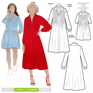 Style Arc Xanthe Woven Dress - sizes 10 to 22