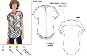Style Arc Maggie Shirt - sizes 4 to 16