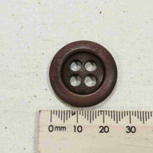 Load image into Gallery viewer, Corozo Nut 4 Hole Button, Large