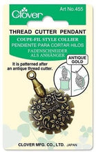 Load image into Gallery viewer, Clover Thread Cutter Pendant
