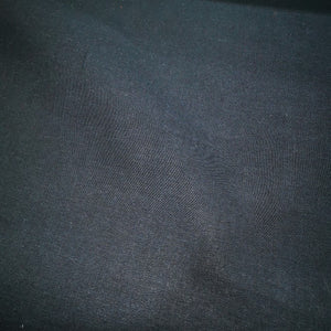 Denim Cotton, Black - 1/4 metre